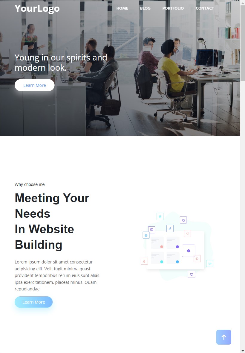 iCreator website website project image